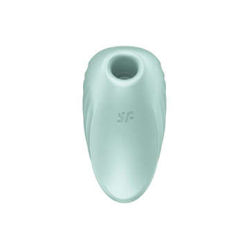 Satisfyer - Pearl Diver Estimulador Y Vibrador Verde | Vybes.it