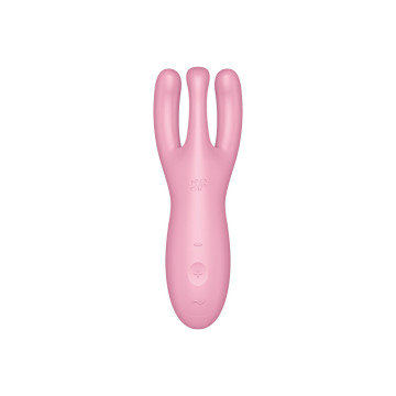 Satisfyer - Threesome 4 Vibrador App Rosa | Vybes.it
