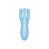 Satisfyer - Threesome 4 Vibrador App Azul | Vybes.it