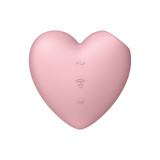 Satisfyer - Cutie Heart Estimulador Y Vibrador Rosa | Vybes.it