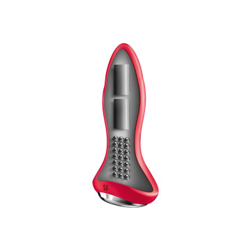 Satisfyer - Rotator Plug 1+ Plug Vibrador App Rojo | Vybes.it
