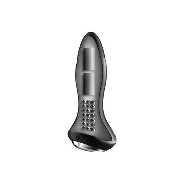 Satisfyer - Rotator Plug 1+ Plug Vibrador App Negro | Vybes.it