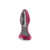 Satisfyer - Rotator Plug 2+ Plug Vibrador App Rojo | Vybes.it