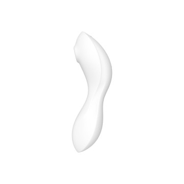 Satisfyer - Curvy Trinity 5 Estimulador Y Vibrador App Blanco |
