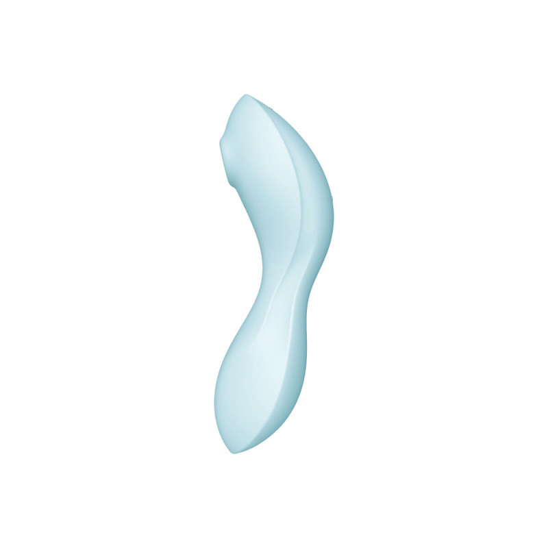 Satisfyer - Curvy Trinity 5 Estimulador Y Vibrador App Azul |