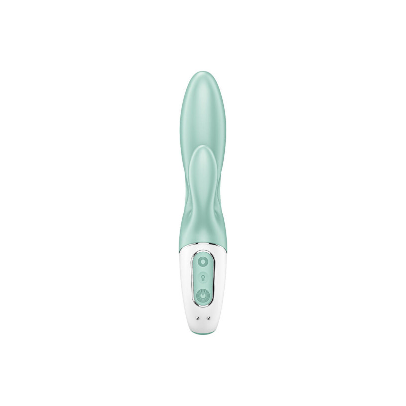 Satisfyer - Air Pump Bunny 5+ Vibrador Rabbit Inflable App Verde |