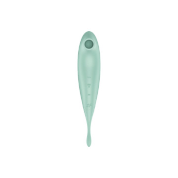 SATISFYER - TWIRLING PRO+ ESTIMULADOR Y VIBRADOR APP VERDE