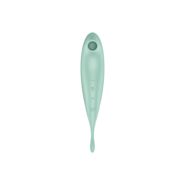SATISFYER - TWIRLING PRO+ ESTIMULADOR Y VIBRADOR APP VERDE