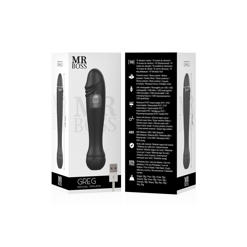 MR BOSS - GREG STIMOLATORE PERSONALE - MR. BOSS - Mini vibratori