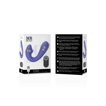Mr Boss - Josef Télécommande Pulsation & Vibration Pour Couples |