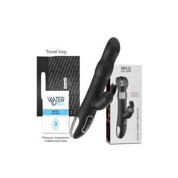 Brilly Glam - Moebius Vibromasseur Rabbit Et Rotatif + Télécommande