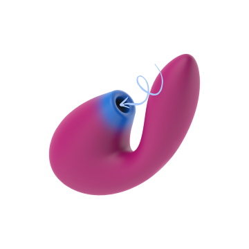 Coverme - Clitoral Succionador & Vibrador Potente G - Spot Rush |