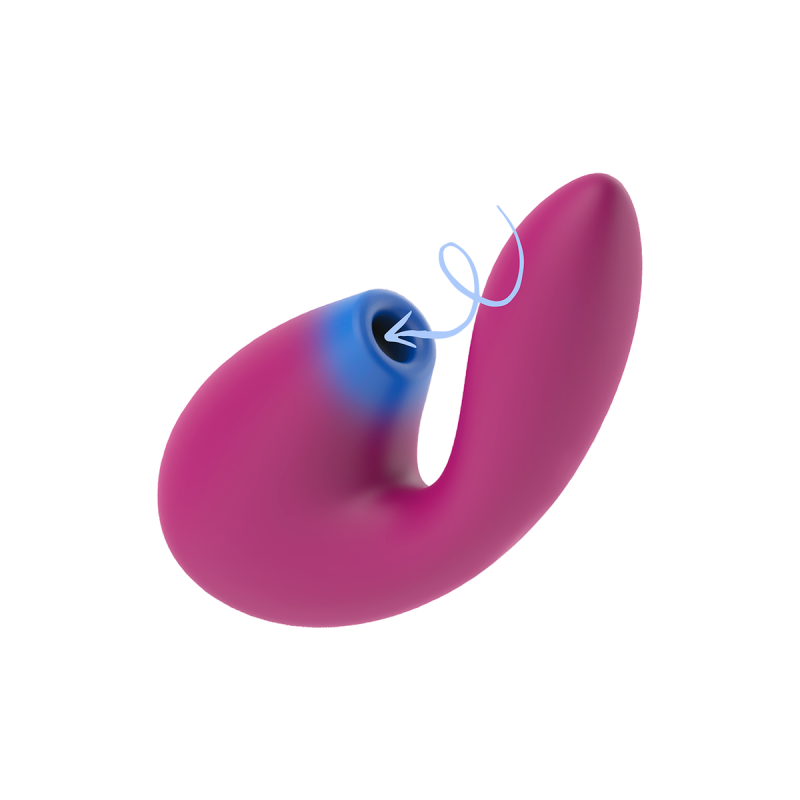Coverme - Clitoral Succionador & Vibrador Potente G - Spot Rush |