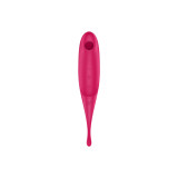 Satisfyer - Twirling Pro Estimulador Y Vibrador Rojo | Vybes.it