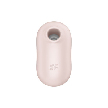 Satisfyer - Pro To Go 2 Estimulador Y Vibrador Doble Beige |