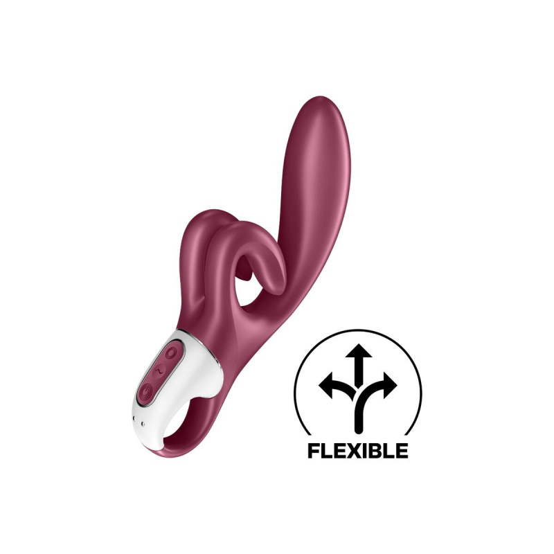 Satisfyer - Touch Me Vibrador Rabbit Rojo | Vybes.it