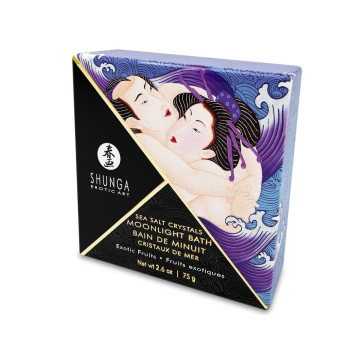 SHUNGA - SELS DE BAIN A GOÛT VIOLET EXOTIQUE 75 GR - SHUNGA BATH EXPE…