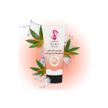 KIKÍ TRAVEL - CANNABIS HOT EFFECT LUBRICANT 50 ML | Vybes.it