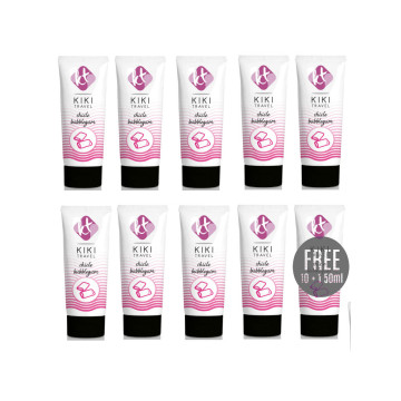 KIKÍ TRAVEL - LUBRIFICANTE GUSTO GUM 50ML 10+1 IN OMAGGIO - Kit lubri…