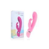 Intense - Susy Vibrador Oscilante Silicona Rabbit Rosa | Vybes.it