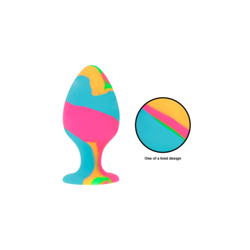 INTENSE - SET DI TAPPI IN SILICONE MULTICOLORE - INTENSE ANAL TOYS -…