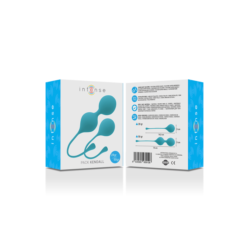 Intense - Bolas Kegel Pack Kendall Azul | Vybes.it