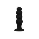 Black&Silver - Plug Anal En Silicone Scott Premium Noir | Vybes.it