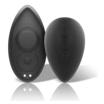 BLACK&SILVER - PRESTON PANTIE MAGNÉTICO VIBRADOR SILICONA REMOTO