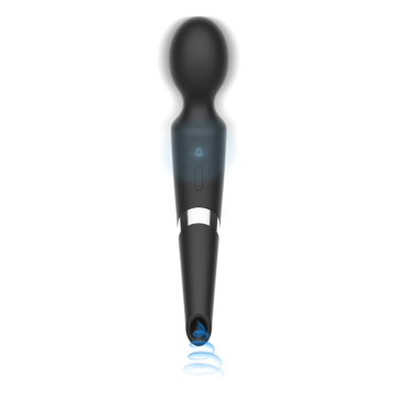 BLACK&SILVER - BECK WAND Y SUCCIONADOR 2 EN 1 SILICONA