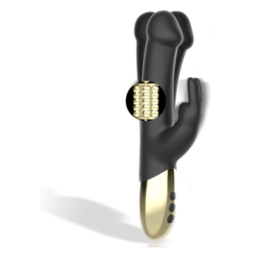 IBIZA - VIBRADOR ROTADOR PERLADO RABBIT