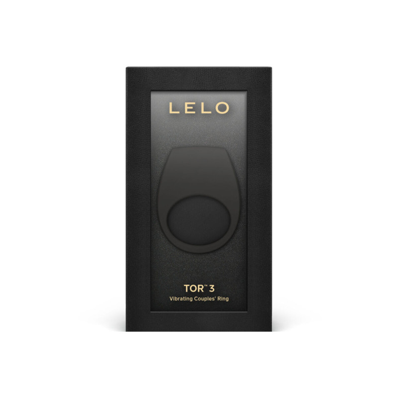 Lelo - Tor 3 Anillo Vibrador Negro | Vybes.it