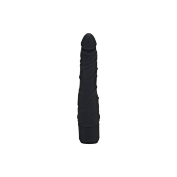 Get Real - Klassischer Schlanker Vibrator Schwarz | Vybes.it