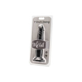 GET REAL - DONG 18 CM NERO - Peni realistici | Vybes.it