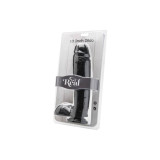 Get Real - Dildo 25,5 Cm Con Sfere Nero | Vybes.it