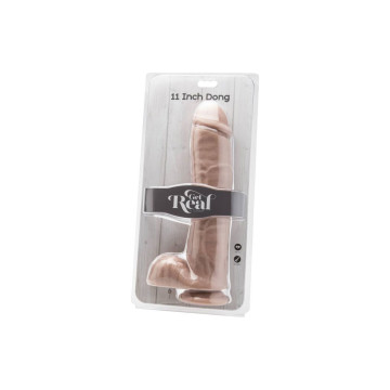 Get Real - Dildo 28 Cm Con Testículos Natural | Vybes.it