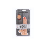 Get Real - Gode Double Densité 17 Cm Balles Peau | Vybes.it