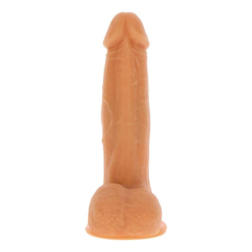 GET REAL - PELLE DILDO VIBRANTE CON PERLINE ROTANTI