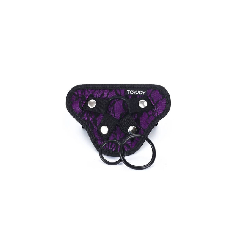 Get Real - Strap - On Lace Harnés Morado | Vybes.it