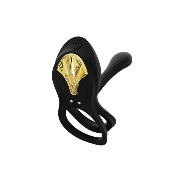 Zalo - Bayek Anillo Vibrador Control Remoto Parejas Negro | Vybes.it
