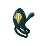 Zalo - Bayek Anillo Vibrador Control Remoto Parejas Verde | Vybes.it