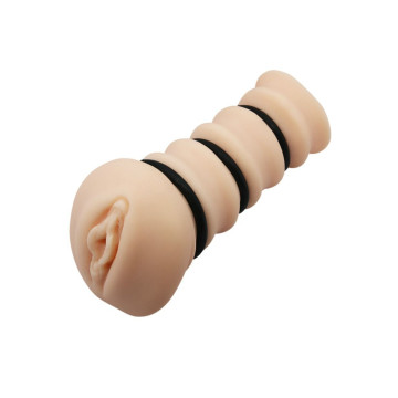 CRAZY BULL - MASTURBADOR WITH RINGS VAGINA MODEL 2 - Vaginas with vib…