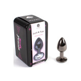 SECRETPLAY - GUNMETAL BUTT PLUG SMALL SIZE 7 CM - SECRETPLAY TOYS - P…