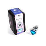 SECRETPLAY - PLUG ANAL EN MÉTAL COEUR BLEU PETITE TAILLE 7 CM - SECRE…