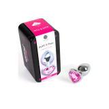 SECRETPLAY - TAPPO IN METALLO FUCSIA CUORE TAGLIA PICCOLA 7 CM - SECR…