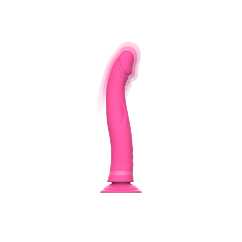 Intense - Michelangelo Dildo Vibrador Silicona Rosa | Vybes.it