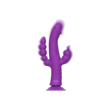 Intense - Casanova Vibrador Rabbit Silicona Triple Motor Morado |