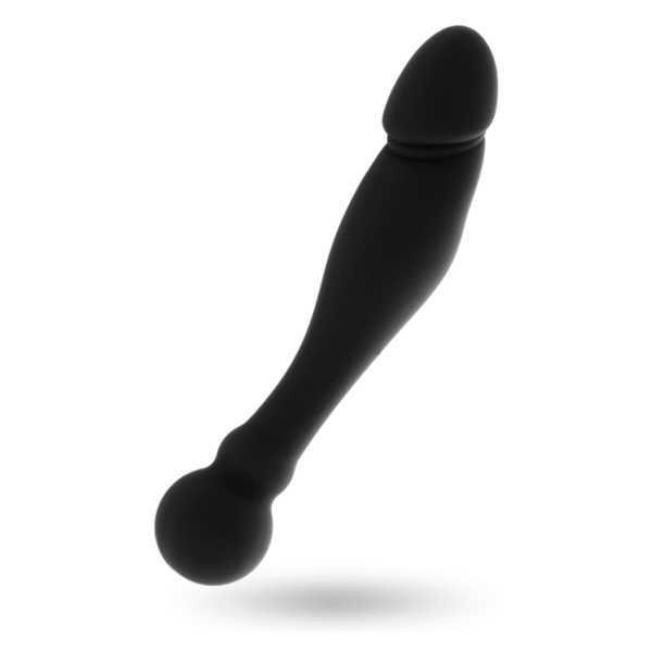 BLACK&SILVER - KARL DILDO ESTIMULADOR PUNTO G 18 CM