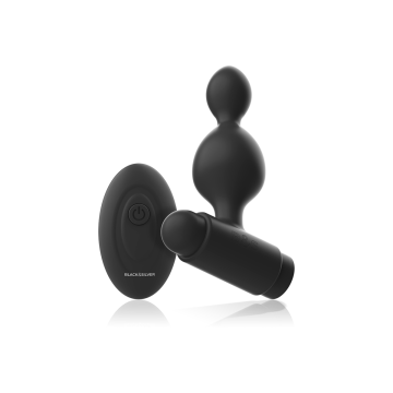 Black&Silver - Tucker Kleine Analstecker Aus Silikon Mit