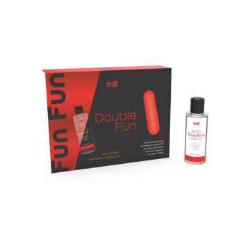 Intt Releases - Double Fun Kit Con Bala Vibradora Y Gel De Masaje