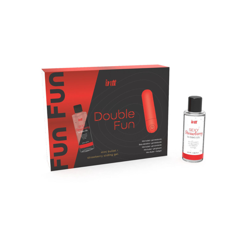 Intt Releases - Double Fun Kit Con Bala Vibradora Y Gel De Masaje